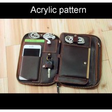 With instruction - Laser cut Acrylic template,storage bag template, A-123