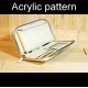 With instruction - Laser cut Acrylic template, clutch bag pattern, A-124