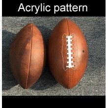 With instruction - Laser cut Acrylic template, American football material kit, A-125 With instruction - Laser cut Acrylic template, American football material kit, A-125