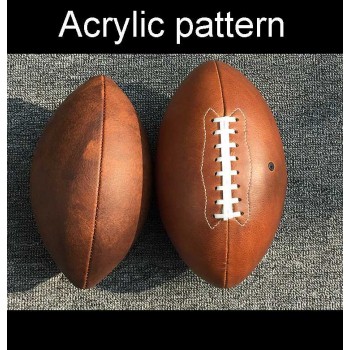 With instruction - Laser cut Acrylic template, American football material kit, A-125
