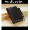 With instruction - Laser cut Acrylic template, A6 size dairy notebook pattern, A-134