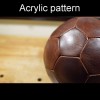 With instruction - Laser cut Acrylic template, Soccer material kit, A-136