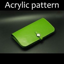 Laser cut Acrylic template, PMMA pattern, clutch template, A-18 Laser cut Acrylic template, PMMA pattern, clutch template, A-18