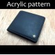 Laser cut Acrylic template, PMMA pattern, short wallet template,A-4 Laser cut Acrylic template, PMMA pattern, short wallet template,A-4