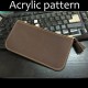 Laser cut Acrylic template, PMMA pattern, zipper purse template, A-43 Laser cut Acrylic template, PMMA pattern, zipper purse template, A-43