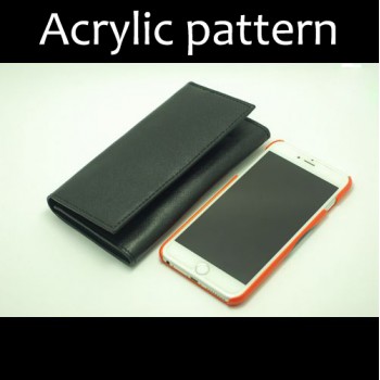 Laser cut Acrylic template, PMMA pattern, iphone 6 case template,A-5
