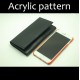 Laser cut Acrylic template, PMMA pattern, iphone 6 case template,A-5 Laser cut Acrylic template, PMMA pattern, iphone 6 case template,A-5