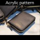 Laser cut Acrylic template, PMMA pattern, short wallet template, A-8