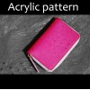 With instruction - Laser cut Acrylic template, car key holder pattern, A-85