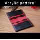 Laser cut Acrylic template, PMMA pattern, card case template, A-88 Laser cut Acrylic template, PMMA pattern, card case template, A-88
