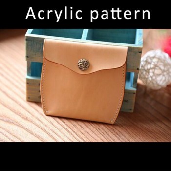 Laser cut Acrylic template, PMMA pattern, wine jar coin puse template, A-89
