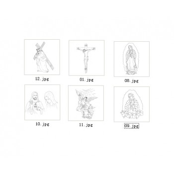 Free download Christianity carving pattern No.21