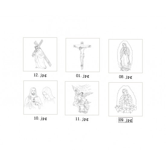 Free download Christianity carving pattern No.21