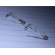 25 PCS Silver Tone Brooch Pin Backs Bar Pin Backs, leather craft supplies 25 PCS Silver Tone Brooch Pin Backs Bar Pin Backs, leather craft supplies