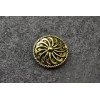 Leather ornament concho, wallet concho, bag concho, leathercraft supplies, leather hardware