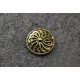Leather ornament concho, wallet concho, bag concho, leathercraft supplies, leather hardware