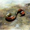 Concho button - Copper S Hook - Bracelet Accessory - Key Hook- Leathercraft Supplies- Leather craft Ornament Decoration