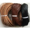 Round Leather lacing cord leather strip leather rope, stiffener 5meters/lot