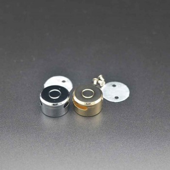 Strap round lock, leather accessory, leather supplies, leather hardware LWP-12 hardware