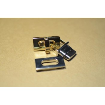 Oblong strap buckle, twist lock For ACC-12 pattern