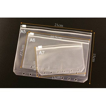 20 pc/lot PVC plastic bill sleeve, receipt pouch