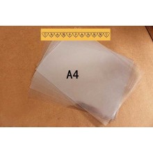 Handmade wallet card slot transparent plastic film, 5 pc/lot