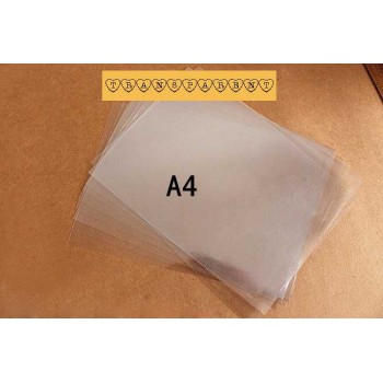 Handmade wallet card slot transparent plastic film, 5 pc/lot