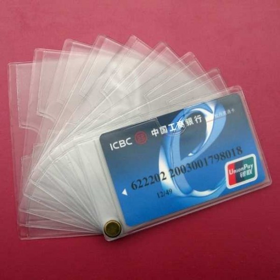 PVC Card slots, card cells, card sleeve