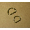 8pc/lot Solid brass D-ring 20mm, 26mm