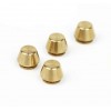 50pc/lot Solid brass bucket foot nail 10mm, 12mm, with screw