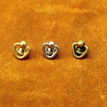Swivel stud for leather chain or key chain, 10 pieces/lot, don't sell separately