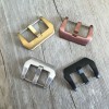 316 stainless steel flat top watch strap buckle 5 pc/lot