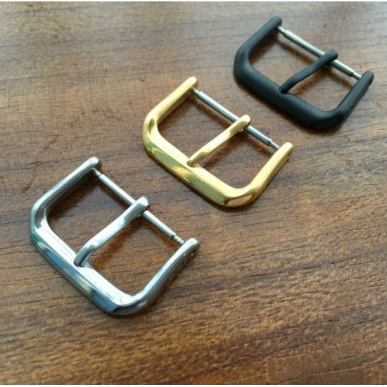 316 stainless steel round corner watch strap buckle 5 pc/lot