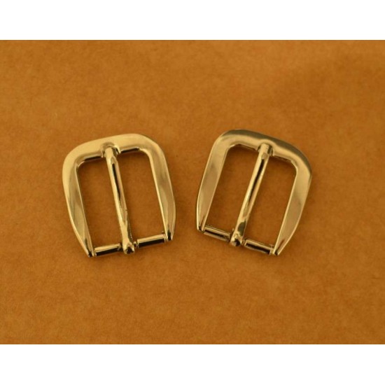 8pc/lot, Gold and silver kirsite strap buckle, inner diameter 2cm, Y1380-20mm