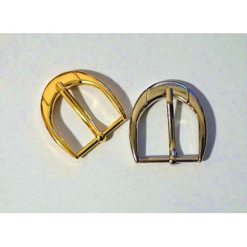 8pc/lot, Gold and silver kirsite Heel Bar Buckle, inner diameter 3cm, Y1402-30mm