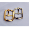 8pc/lot, Gold and silver kirsite cart buckle, inner diameter 20mm, Y2020-20mm