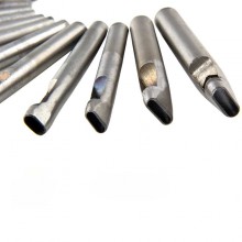 3mm leather punch tool, leather belt punch, Oval shape punches