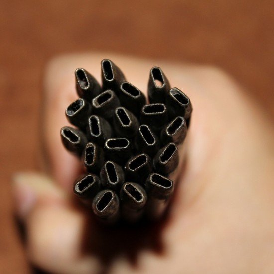 4mm leather punch tool, leather belt punch, Oval shape punches 4mm leather punch tool, leather belt punch, Oval shape punches