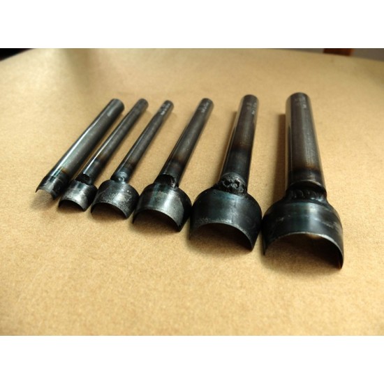 10mm-40mm High quality half round Leather Punches, Semicircle Punch, very sharp, cut leather very easily 10mm-40mm High quality half round Leather Punches, Semicircle Punch, very sharp, cut leather very easily