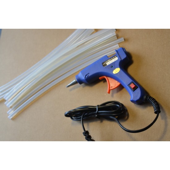 Hot Melt Glue Gun DIY Tools With 1pcs 270*7mm Glue Stick, 20W, 100V-240V Hot Melt Glue Gun DIY Tools With 1pcs 270*7mm Glue Stick, 20W, 100V-240V