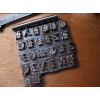 Gothic style hot stamp Leather stamp Logo stamp leathercraft tools leather craft tools leather working tools leather tools leather mold