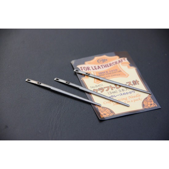 3 pieces Prong Lacing Needle 3mm