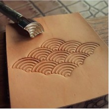 Leather stamp, leather craft tools, leathercraft tool, basket-20 Leather stamp, leather craft tools, leathercraft tool, basket-20