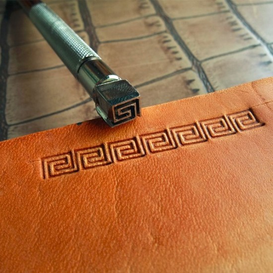 leathercraft tool, leather craft tool, leather stamps, border tool, Box