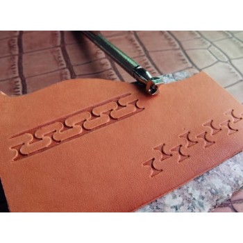 leathercraft tool, leather craft tool, leather stamps, border tool