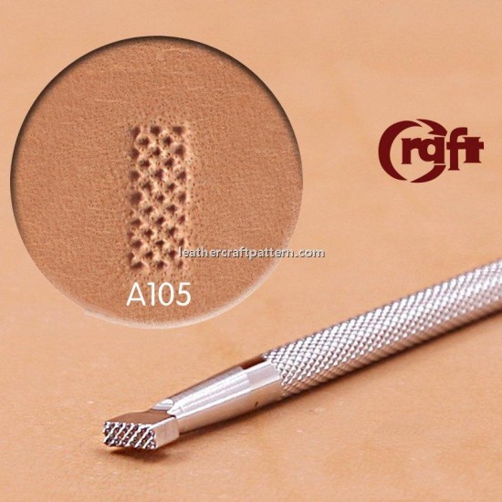 leathercraft tools leather stamp Craft Japan A105 background leather toolings 