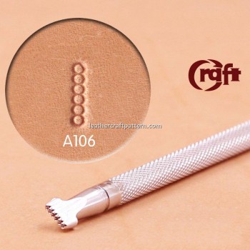 leathercraft tool leather stamp Craft Japan A106 Grounder leather tools