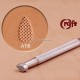 leathercraft tool Thumbprint Craft Japan A118  leather tooling Pear Shader Stamp