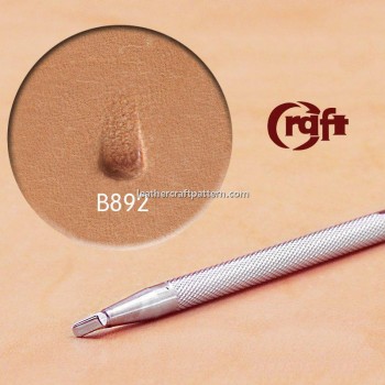 leathercraft tool leather stamp Craft Japan B892 Smooth Bevelers Leather tooling