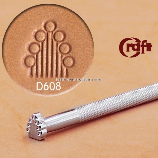 leathercraft tool leather stamp Craft Japan D608 Border Stamp leather tools